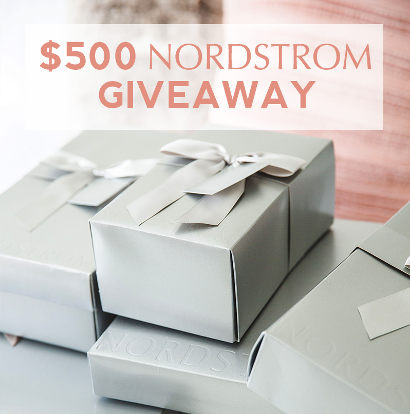 $500 Nordstrom Giveaway