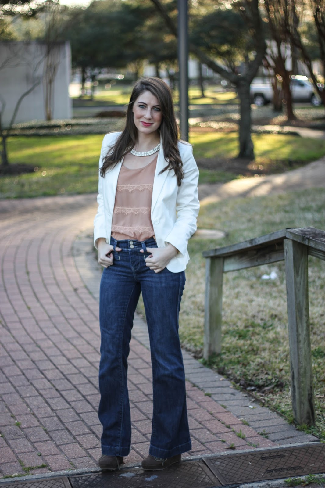 flared jeans | BNB styling