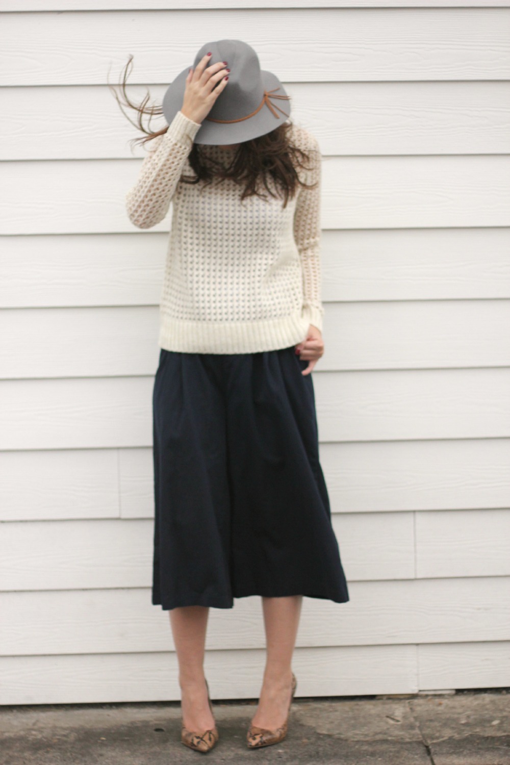 culottes and knits