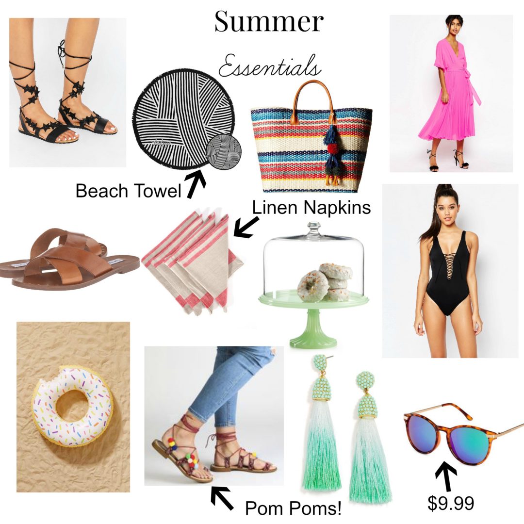 summer essentials | BNB styling