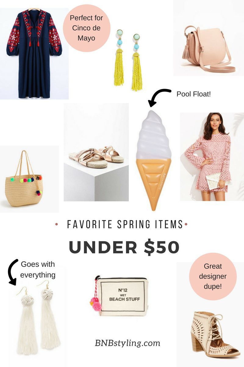 favorite spring items under $50