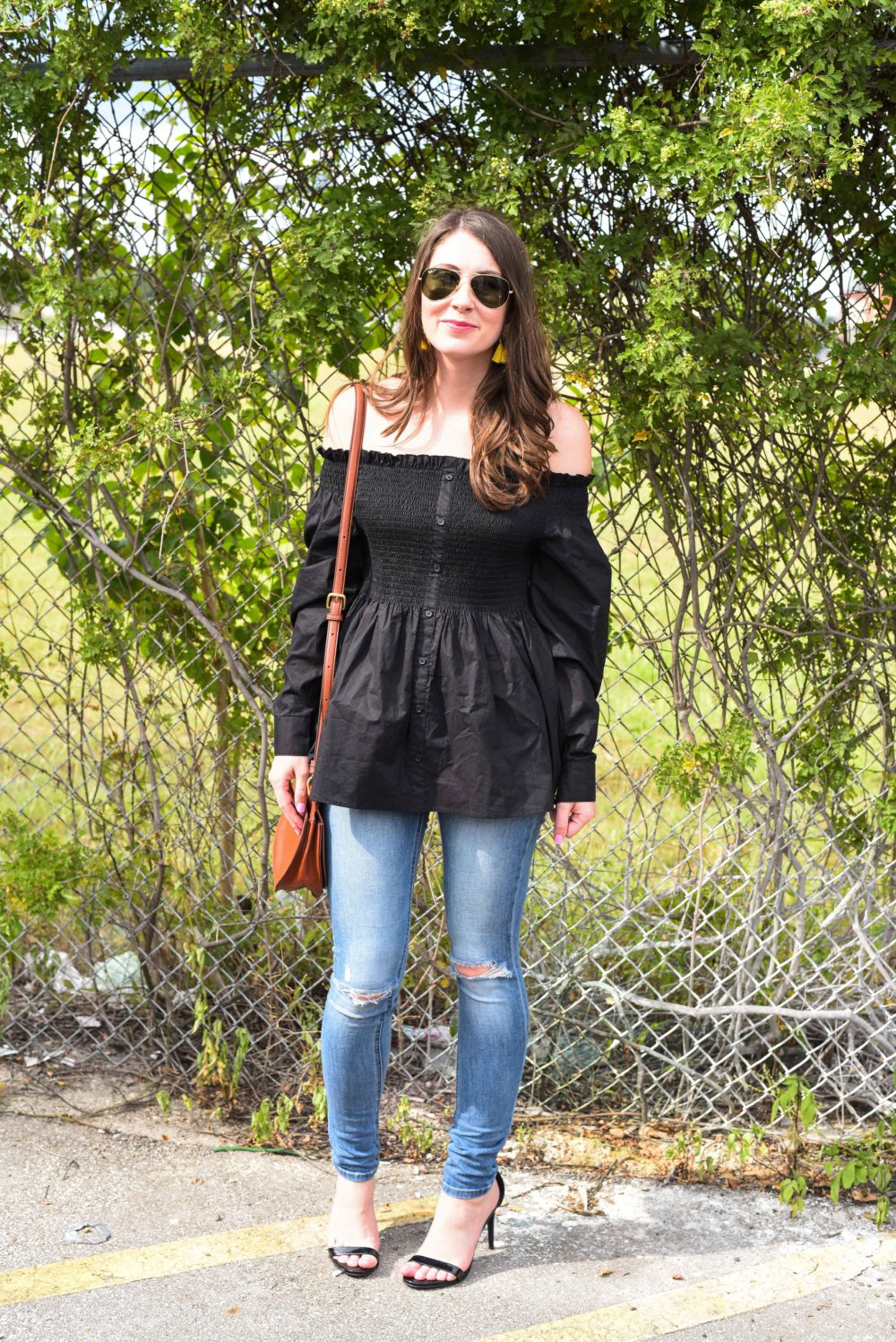 Date Night Off the Shoulder Look - BNB styling